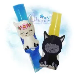 Horse Bookmark Embroidery Design