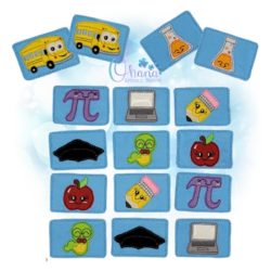 School Matching Card Game