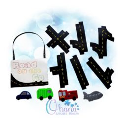 Road Play Set Embroidery