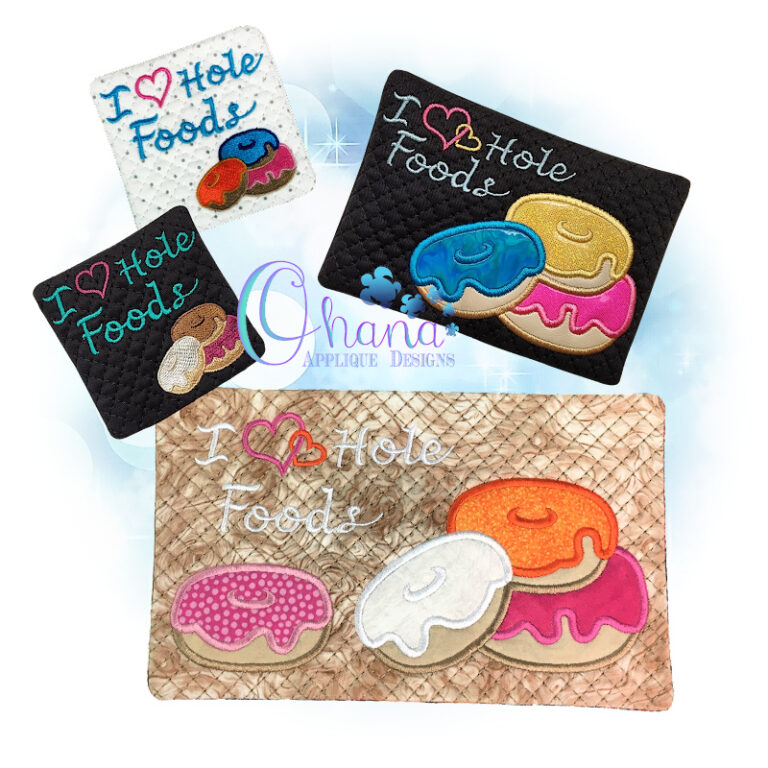 Hole Food Mug Rug