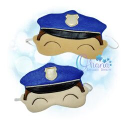 Police Man Sleep Mask