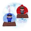 Police Officer Ornament Embroidery