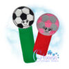 Soccer Bookmark Embroidery Design