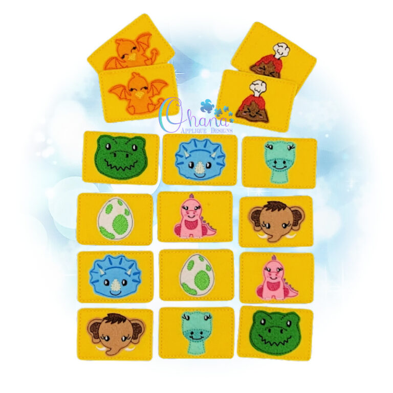 Dinosaur Matching Card Game