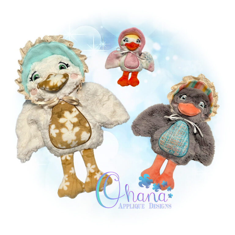 Mother Goose Stuffie Embroidery