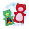 TRex Hand Puppet Embroidery