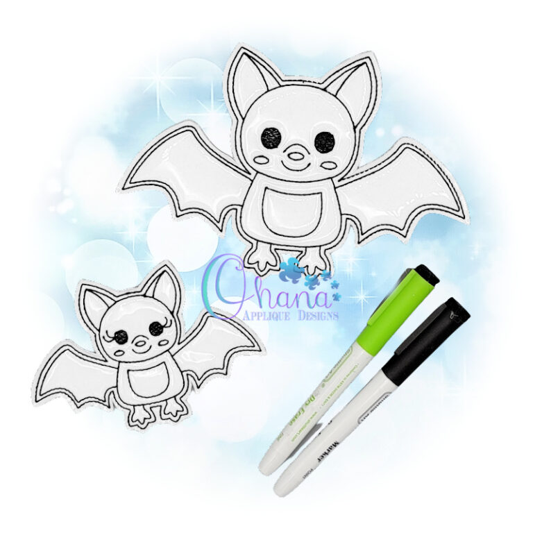 Twilight Bat Flat Coloring