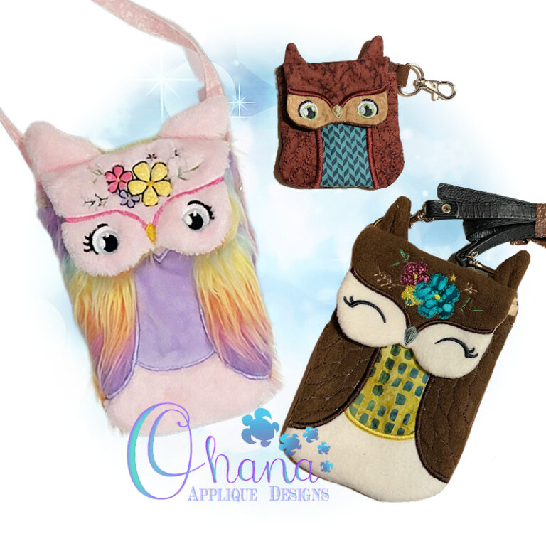 Owl Flap Bag Purse