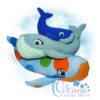 OAD Whale Stuffie BR 800