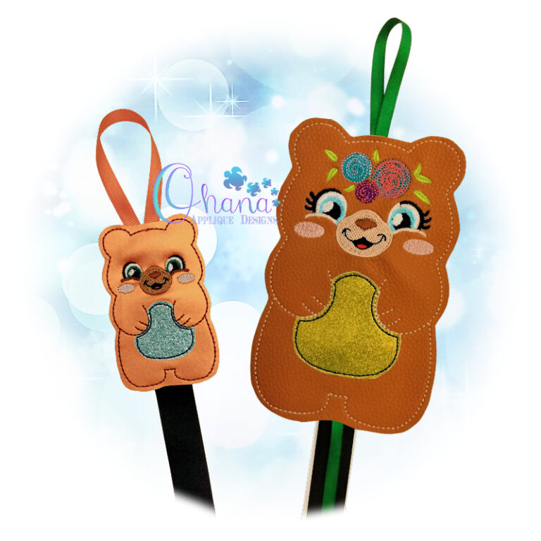 Chubby Bear Bow Holder