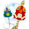 Parrot Bow Holder Embroidery
