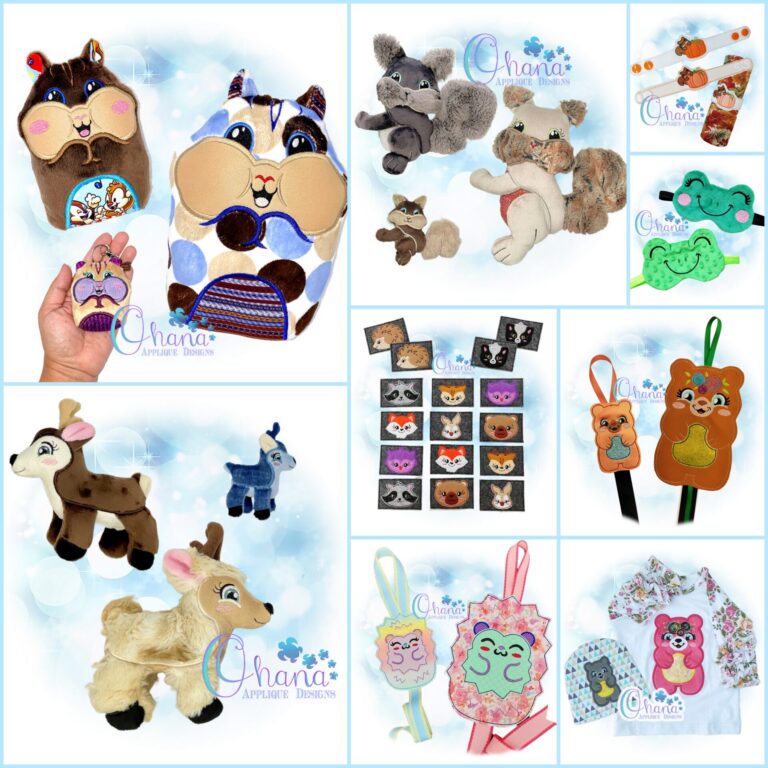 Forest Week Bundle Embroidery