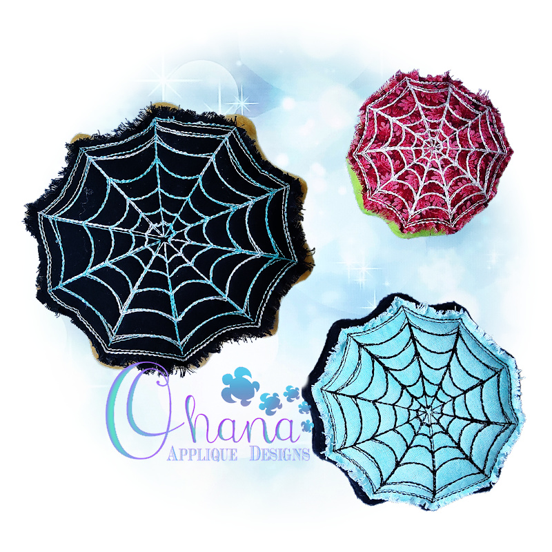 Spiderweb Stuffie Embroidery Design