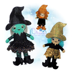 Wanda Witch Stuffie Embroidery