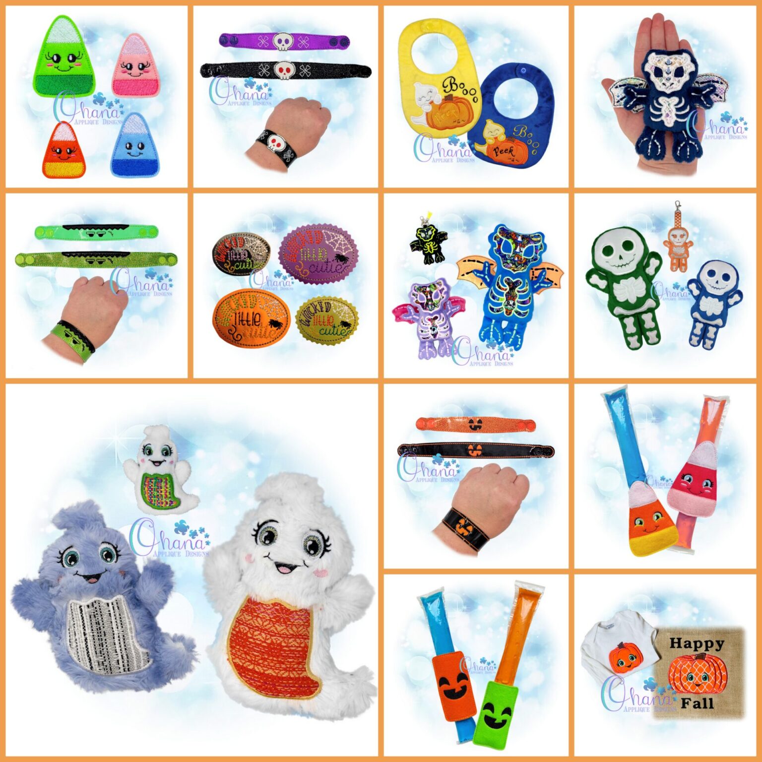 Collages2 Halloween Week Bundle Embroidery