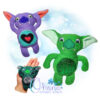 OAD Goblin Stuffie BR 800 Goblin Stuffie Embroidery