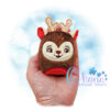 OADReindeer Eggie EC 44 800 Reindeer Eggie Stuffie Embroidery