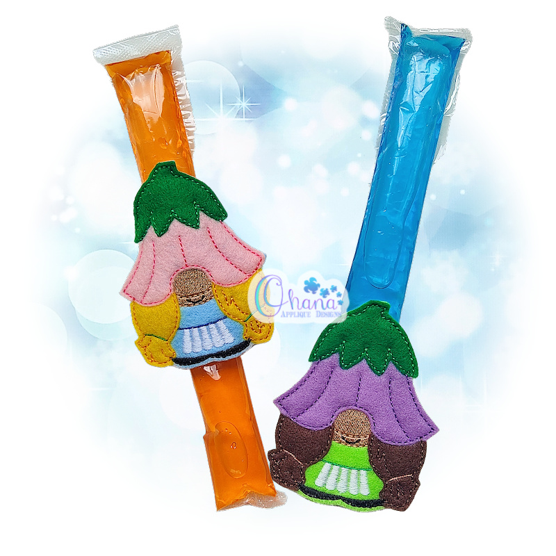 Girl Gnome Icepop Holder