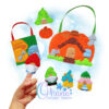 OAD Gnome FP 2000 Fall Gnome Finger Puppets
