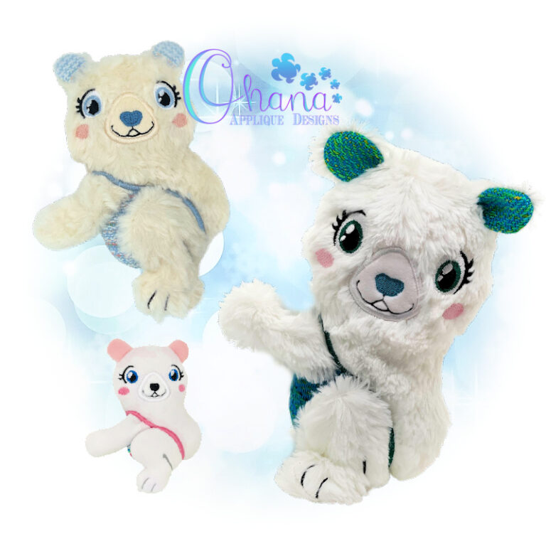 Polar Bear Huggie Stuffie