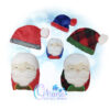 OAD Santa Eggie 800 Santa Eggie Stuffie Embroidery