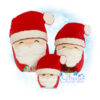 OAD Santa Eggie 800 Santa Eggie Stuffie Embroidery