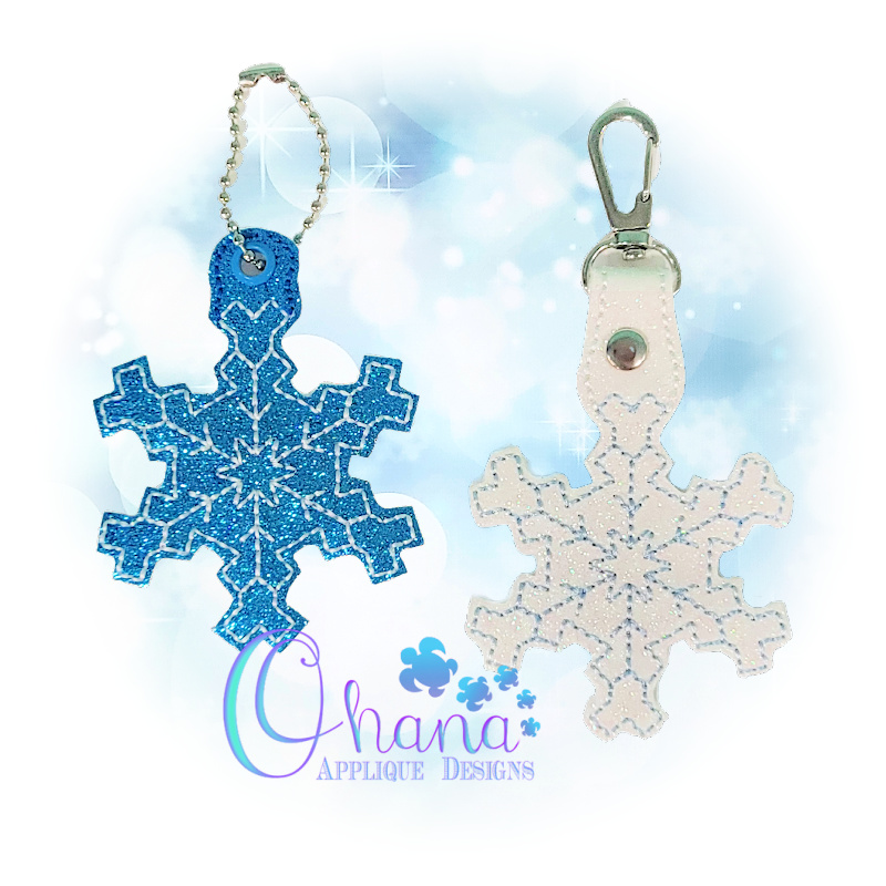 Snowflake Key Chain