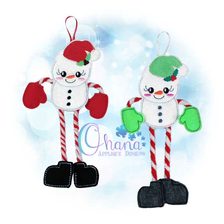 Snowman Candy Cane Holder
