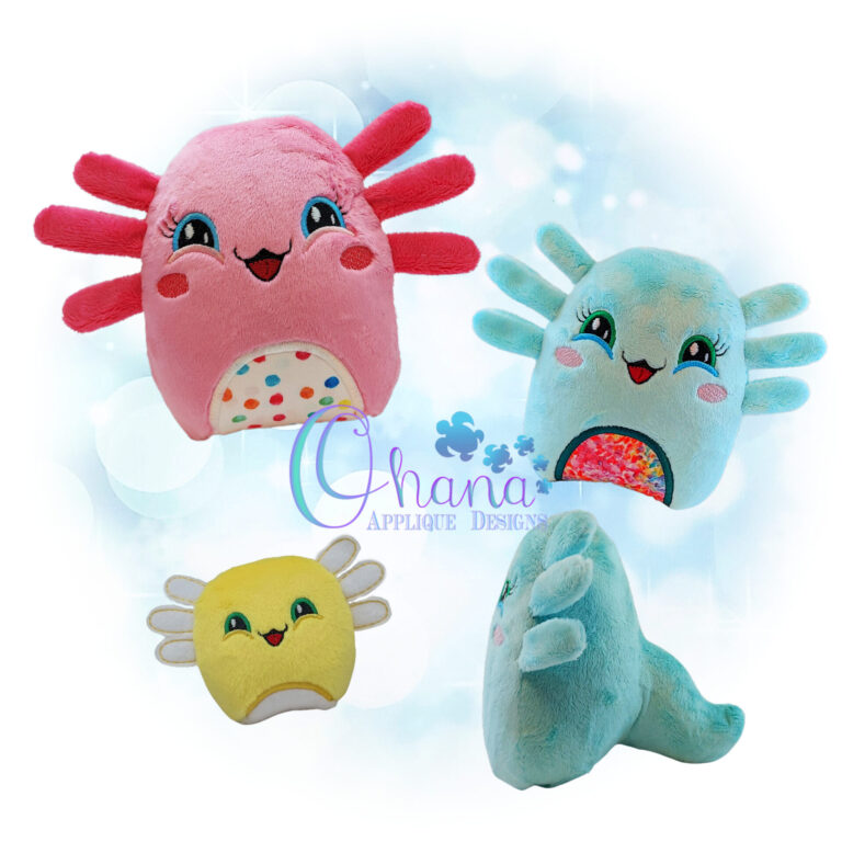 Axolotyl Eggie Stuffie