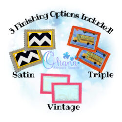 Blank Applique Matching Card