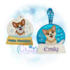 Corgi Christmas Ornament