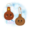 Dumpling Key Chain