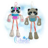 OAD Panda CCH 2000 Panda Candy Cane Holder