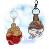 OAD Ying Yang Rabbit KC 2000 Yin-Yang Rabbit Key Chain