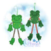 OAD Frog CCH AK 2000 Frog Candy Cane Holder