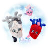 OAD Heart Stuffie RG 2000 Anatomical Heart Stuffie