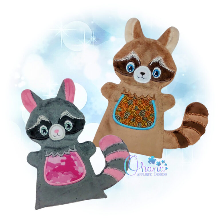 Raccoon Hand Puppet