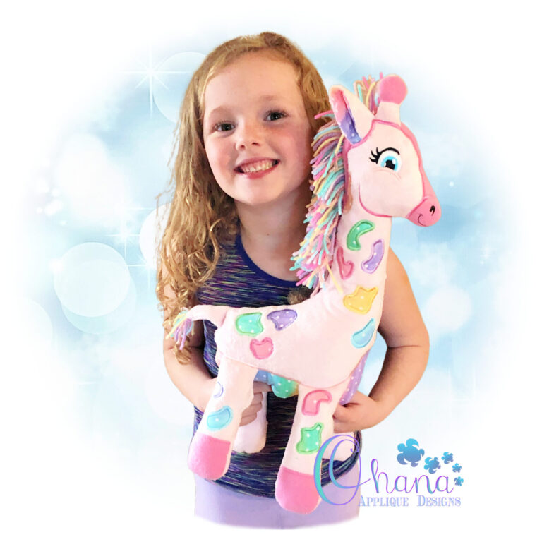 3D Giraffe Stuffie
