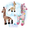 OAD 3D Girafe Stuffie RG MH 2000 3D Giraffe Stuffie