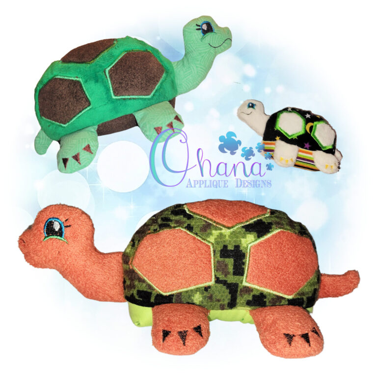 3D Turtle Stuffie