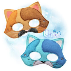 Calico Cat Pretend Mask
