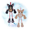 OAD Corgi CCH MLH 2000 Chihuahua Candy Cane Holder