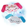 OAD Floppy Eared Bunny SM EC 2000 Floppy Eared Floral Bunny Sleep Mask
