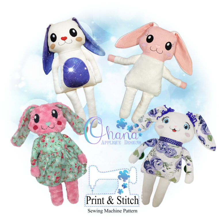 Precious Stitches Bunny Sewing