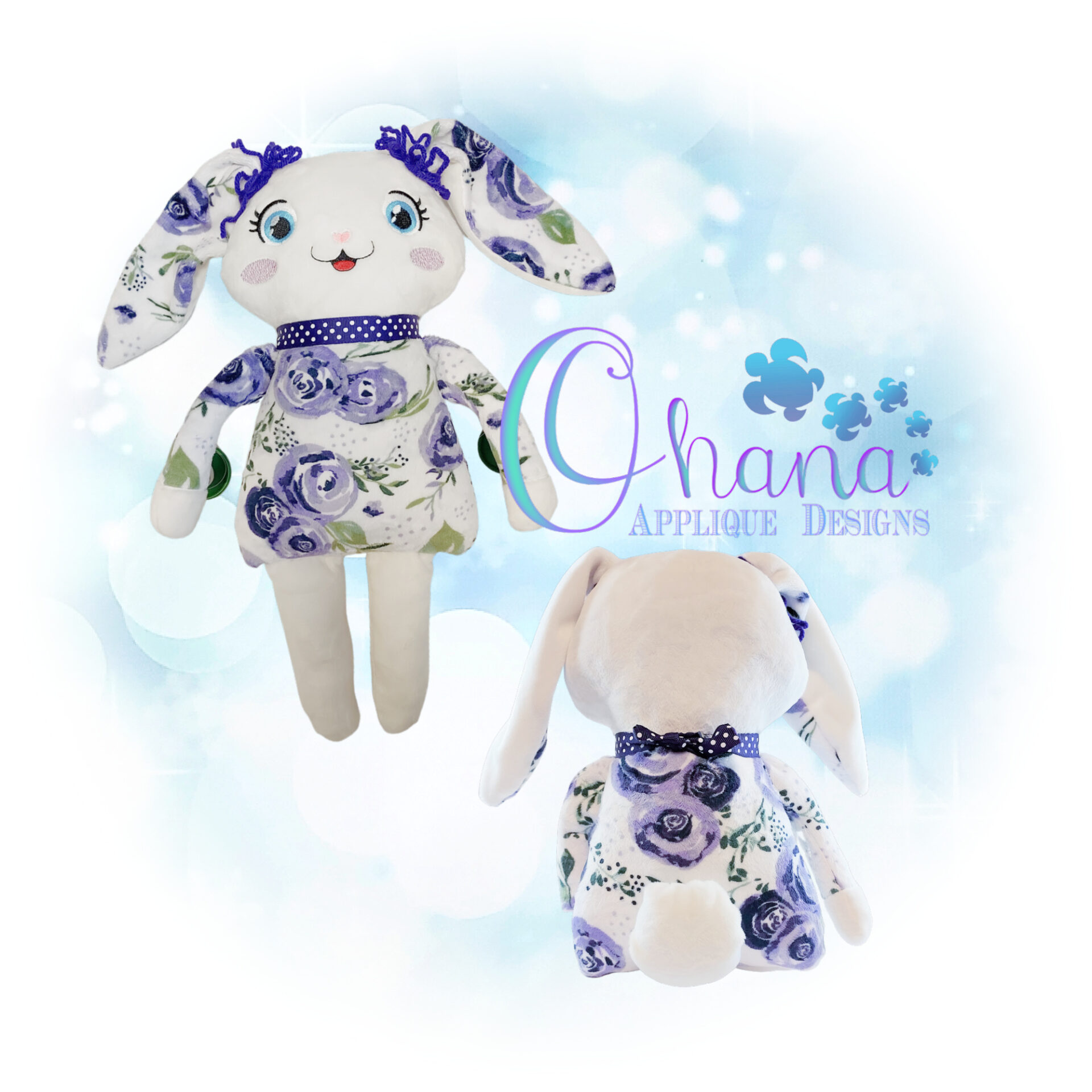 Bunny Sewing and Embroidery Pattern