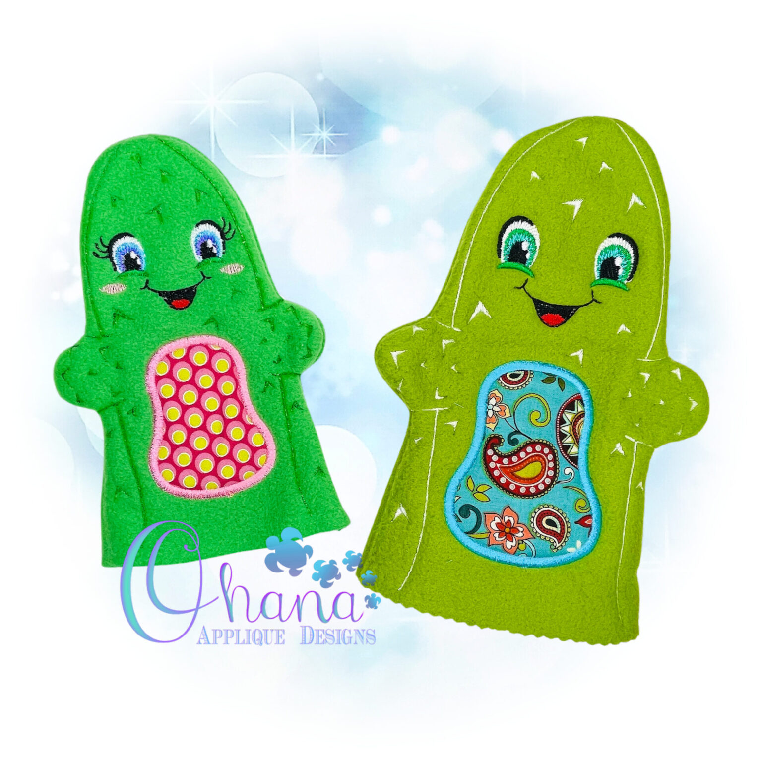 OAD Taco FCD 2000 copy Cactus Hand Puppet