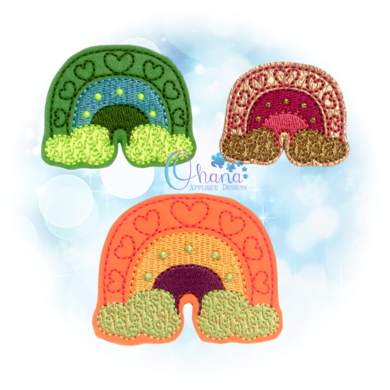 Boho Rainbow Feltie