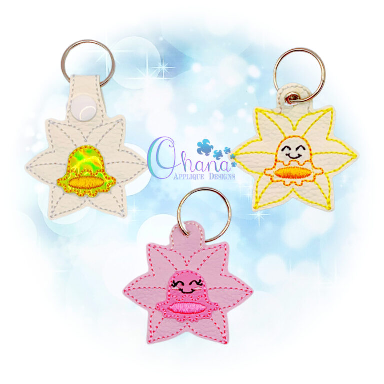 Daffodil Key Chain