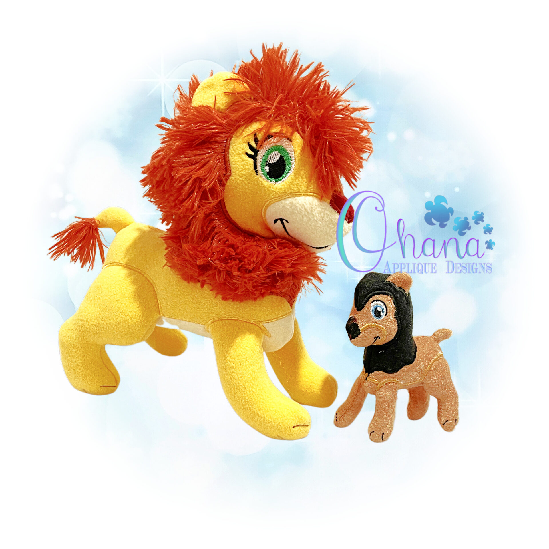 3D Lion Stuffie