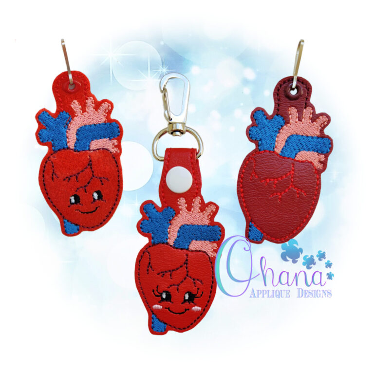 Heart Key Chain